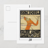 Egon Schiele #231-2 - Kunst Briefkaart (Voorkant / Achterkant)