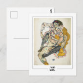 Egon Schiele #234-2 - Kunstansichtkaart Briefkaart (Voorkant / Achterkant)