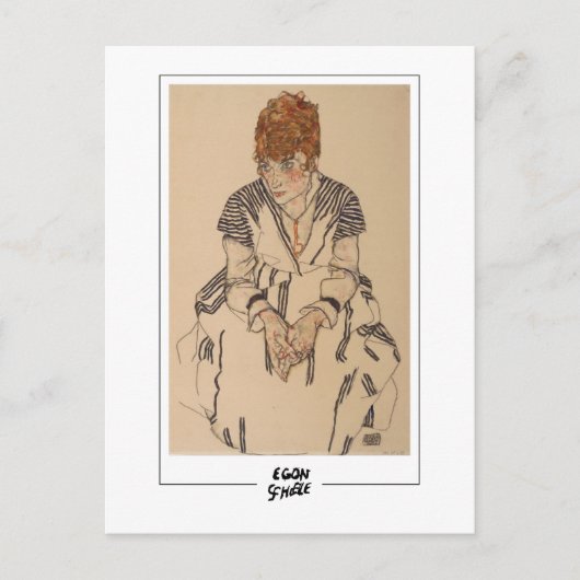 Egon Schiele #234 - Kunst Briefkaart (Voorkant)