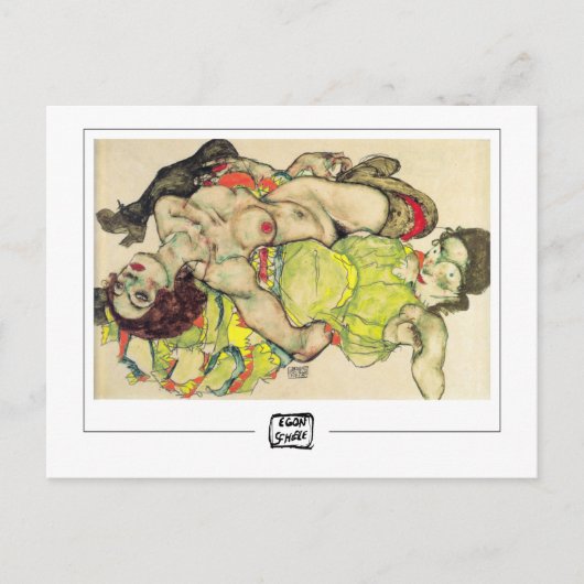 Egon Schiele #234 - Kunstansichtkaart Briefkaart (Voorkant)