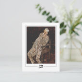 Egon Schiele #260-2 - Kunst Briefkaart (Staand voorkant)