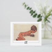 Egon Schiele #269-2 - Kunstkaart Briefkaart (Staand voorkant)