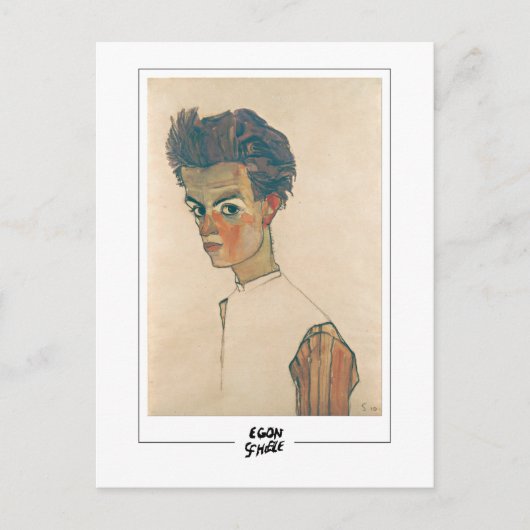 Egon Schiele #28 - Kunst Briefkaart (Voorkant)