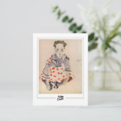 Egon Schiele #290-2 - Fijne Kunst Briefkaart (Staand voorkant)