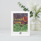 Egon Schiele #2-2 - Fine Art Briefkaart (Staand voorkant)