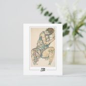Egon Schiele #304 - Schone kunst Briefkaart (Staand voorkant)
