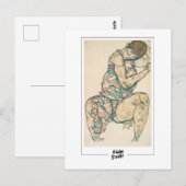 Egon Schiele #304 - Schone kunst Briefkaart (Voorkant / Achterkant)