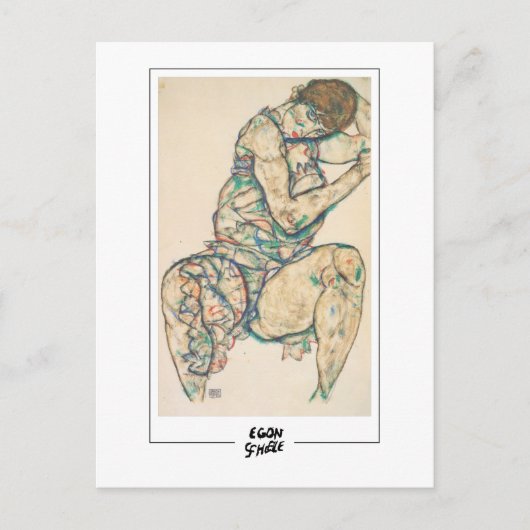 Egon Schiele #304 - Schone kunst Briefkaart (Voorkant)