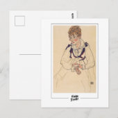 Egon Schiele #305-2 - Kunst Briefkaart (Voorkant / Achterkant)