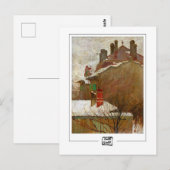 Egon Schiele #308-2 - Kunstpostkaart Briefkaart (Voorkant / Achterkant)