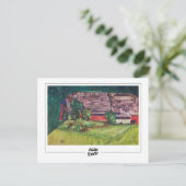 Egon Schiele #310-2 - Beeldende kunst Briefkaart (Staand voorkant)