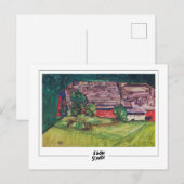 Egon Schiele #310-2 - Kunst Briefkaart (Voorkant / Achterkant)