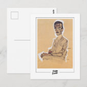 Egon Schiele #313-2 - Kunst Briefkaart (Voorkant / Achterkant)
