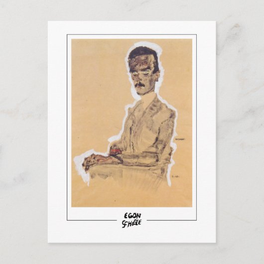 Egon Schiele #313-2 - Kunst Briefkaart (Voorkant)