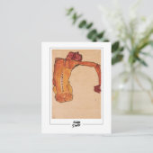 Egon Schiele #316-2 - Kunst Briefkaart (Staand voorkant)