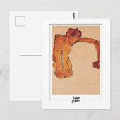Egon Schiele #316-2 - Kunst Briefkaart (Voorkant / Achterkant)