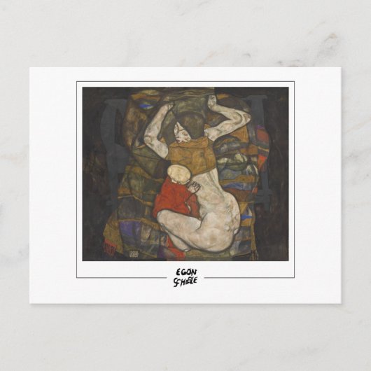 Egon Schiele #340 - Fijne Kunst Briefkaart (Voorkant)