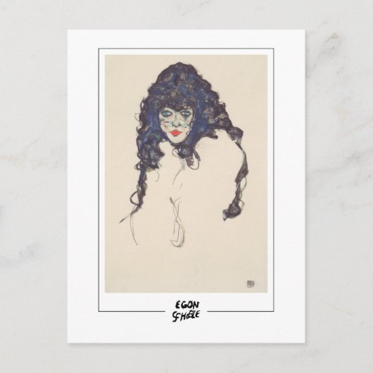 Egon Schiele #400-2 - Kunst Briefkaart (Voorkant)