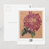 Egon Schiele #408-2 - Kunst Briefkaart (Voorkant / Achterkant)