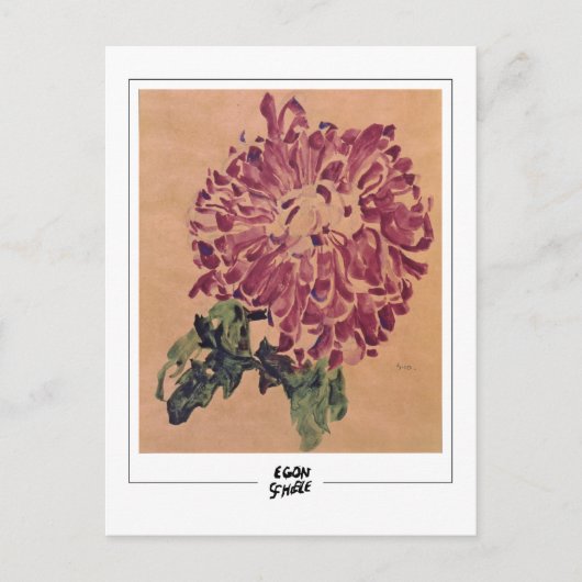 Egon Schiele #408-2 - Schone Kunsten Briefkaart (Voorkant)