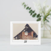 Egon Schiele #421-2 - Beeldende kunst Briefkaart (Staand voorkant)