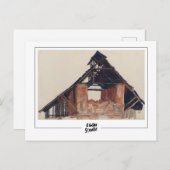 Egon Schiele #421-2 - Beeldende kunst Briefkaart (Voorkant / Achterkant)