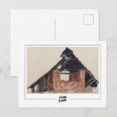 Egon Schiele #421-2 - Kunst Briefkaart (Voorkant / Achterkant)