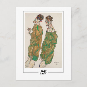 Egon Schiele #421 - Kunst Briefkaart