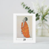 Egon Schiele #424-2 - Beeldende kunst Briefkaart (Staand voorkant)