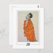 Egon Schiele #424-2 - Beeldende kunst Briefkaart (Voorkant / Achterkant)