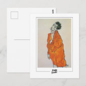 Egon Schiele #424-2 - Kunst Briefkaart (Voorkant / Achterkant)