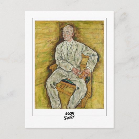 Egon Schiele #456-2 - Kunst Briefkaart (Voorkant)