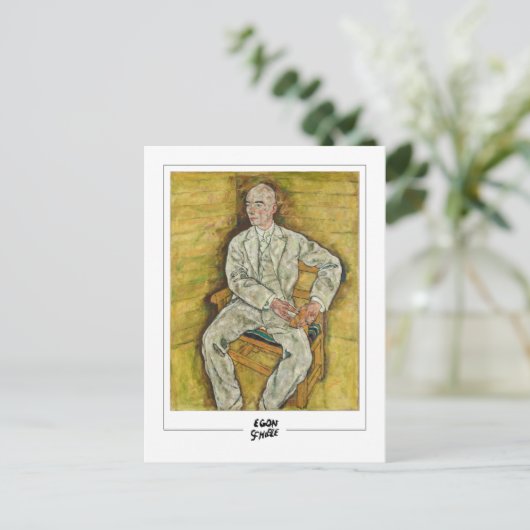 Egon Schiele #456-2 - Schone Kunsten Briefkaart (Staand voorkant)