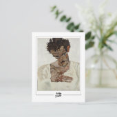Egon Schiele #463-2 - Kunst Briefkaart (Staand voorkant)