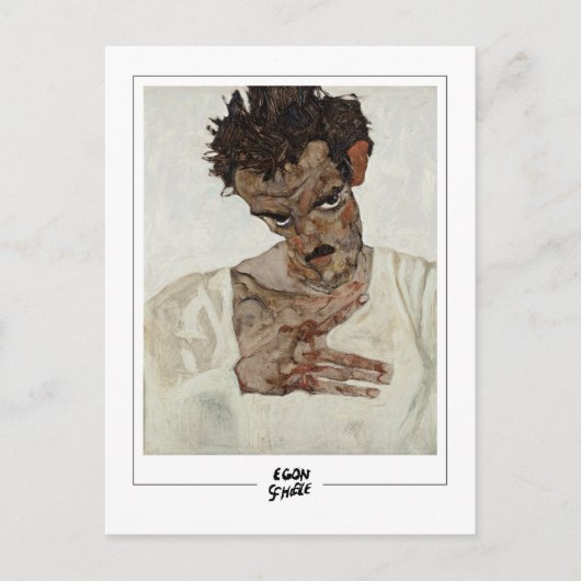 Egon Schiele #463-2 - Kunst Briefkaart (Voorkant)