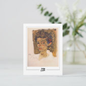 Egon Schiele #476-2 - Kunst Briefkaart (Staand voorkant)