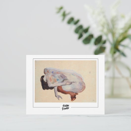 Egon Schiele #482 - Schone kunst Briefkaart (Staand voorkant)