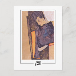 Egon Schiele #493-2 - Kunst Briefkaart