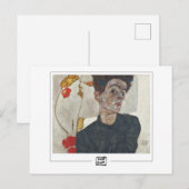 Egon Schiele #49-2 - Kunstansichtkaart Briefkaart (Voorkant / Achterkant)