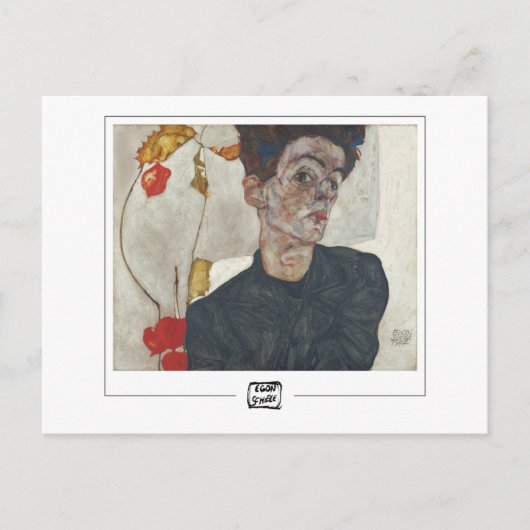 Egon Schiele #49-2 - Kunstansichtkaart Briefkaart (Voorkant)