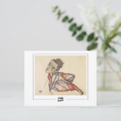 Egon Schiele #507 - Schone kunst Briefkaart (Staand voorkant)