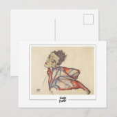 Egon Schiele #507 - Schone kunst Briefkaart (Voorkant / Achterkant)