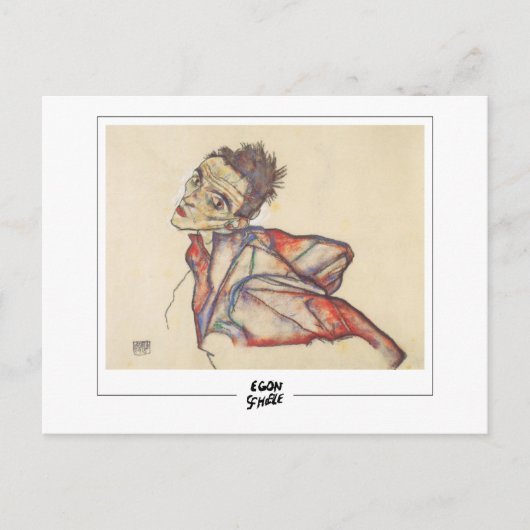 Egon Schiele #507 - Schone kunst Briefkaart (Voorkant)