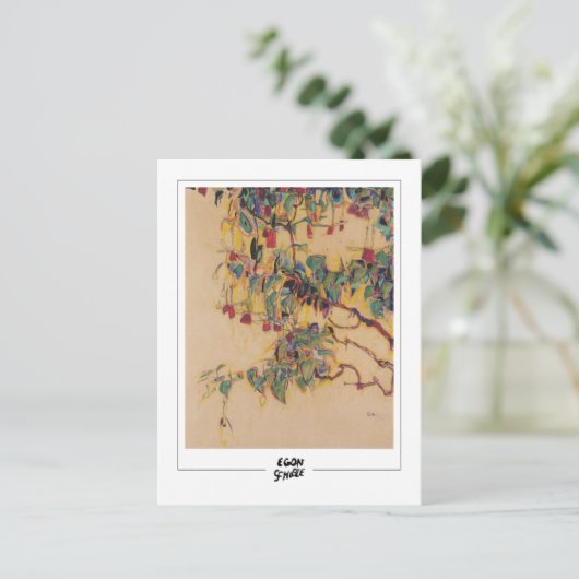 Egon Schiele #522-2 - Schone Kunsten Briefkaart (Staand voorkant)