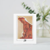 Egon Schiele #535 - Fijne Kunst Briefkaart (Staand voorkant)