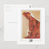 Egon Schiele #535 - Fijne Kunst Briefkaart (Voorkant / Achterkant)