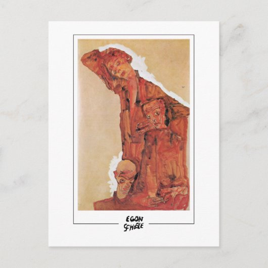 Egon Schiele #535 - Fijne Kunst Briefkaart (Voorkant)