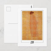 Egon Schiele #536-2 - Kunst Briefkaart (Voorkant / Achterkant)