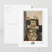 Egon Schiele #560 - Beeldende kunst Briefkaart (Voorkant / Achterkant)