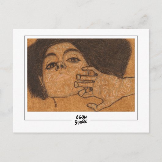 Egon Schiele #590-2 - Beeldende kunst Briefkaart (Voorkant)